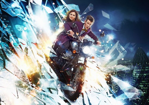The Doctor really loves that anti-grav bike.